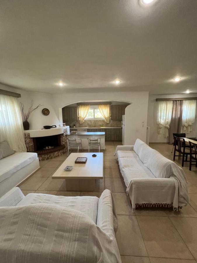 Apartment In Salamina With Garden & Sea View Selinia 外观 照片