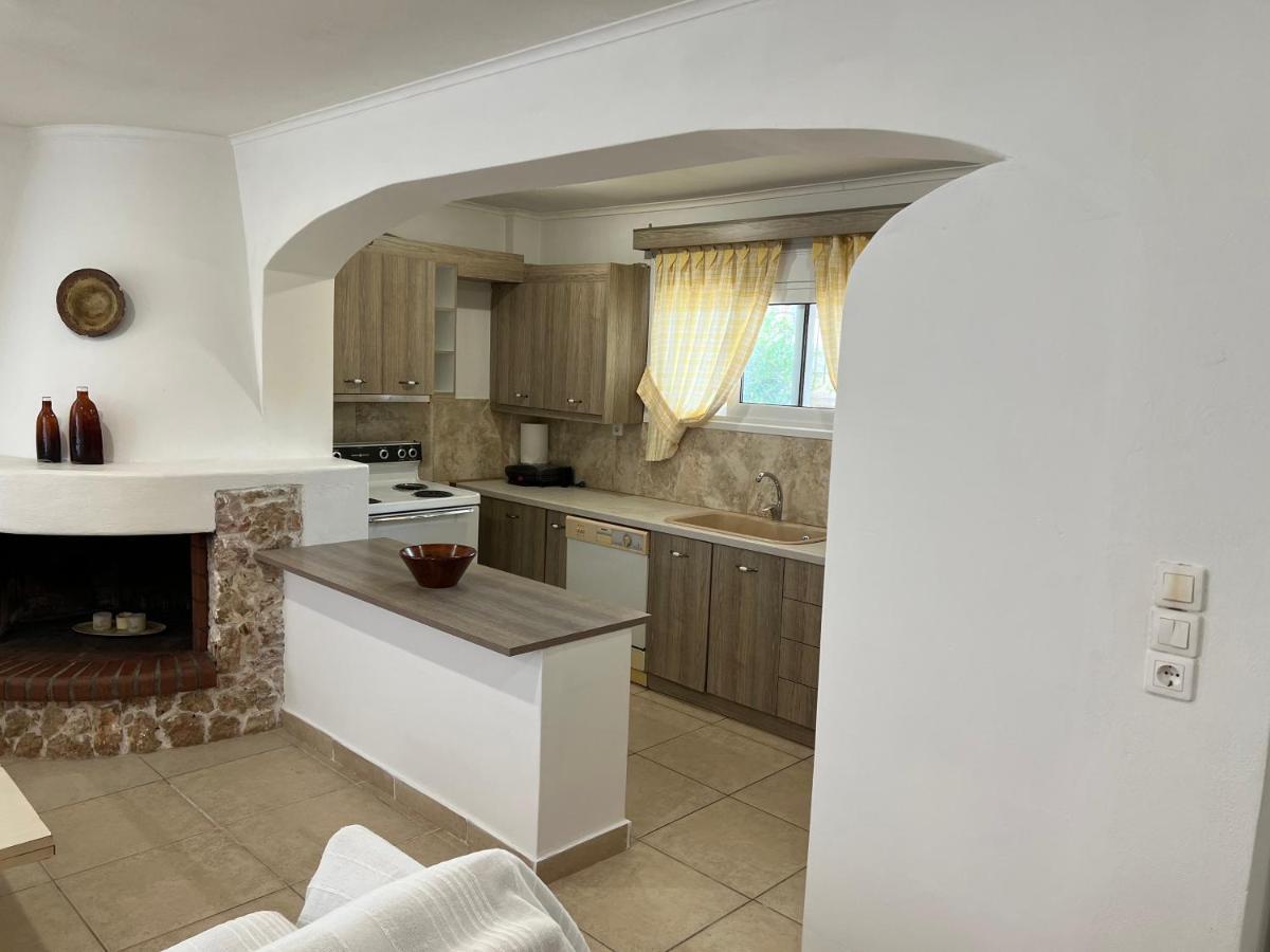 Apartment In Salamina With Garden & Sea View Selinia 外观 照片