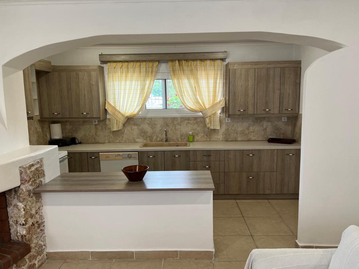 Apartment In Salamina With Garden & Sea View Selinia 外观 照片