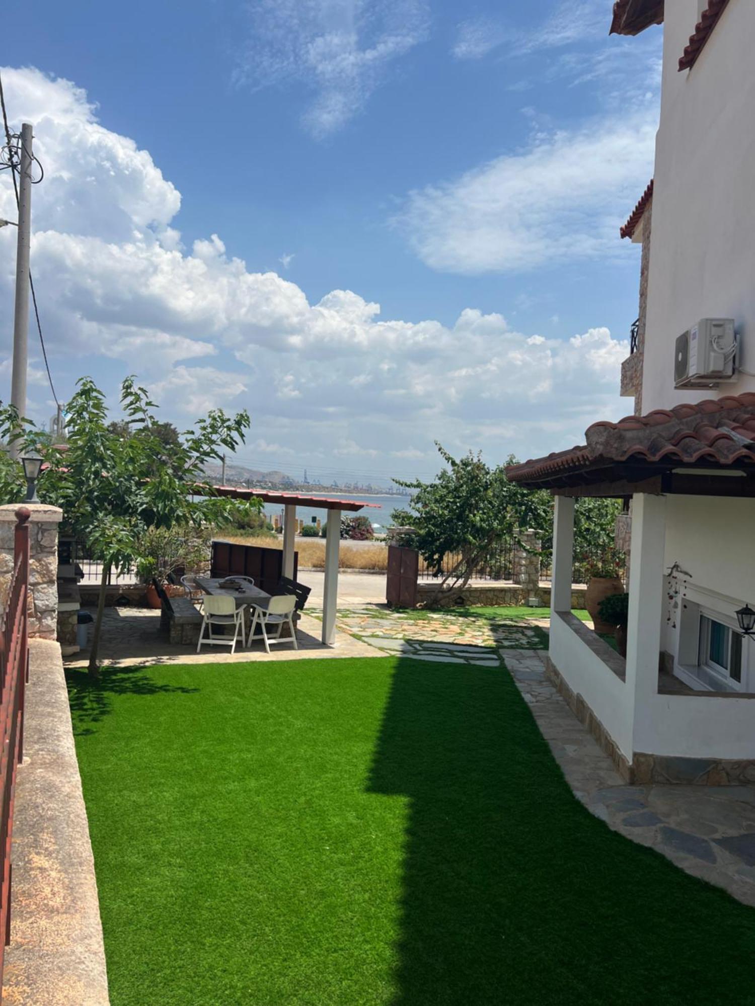 Apartment In Salamina With Garden & Sea View Selinia 外观 照片